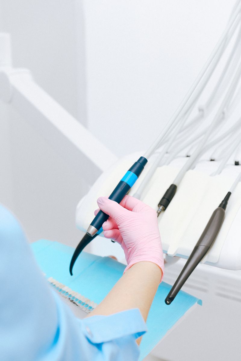 Professional teeth cleaning