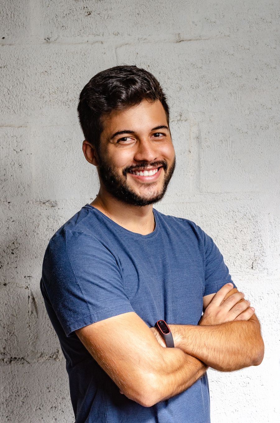 Man with a healthy smile